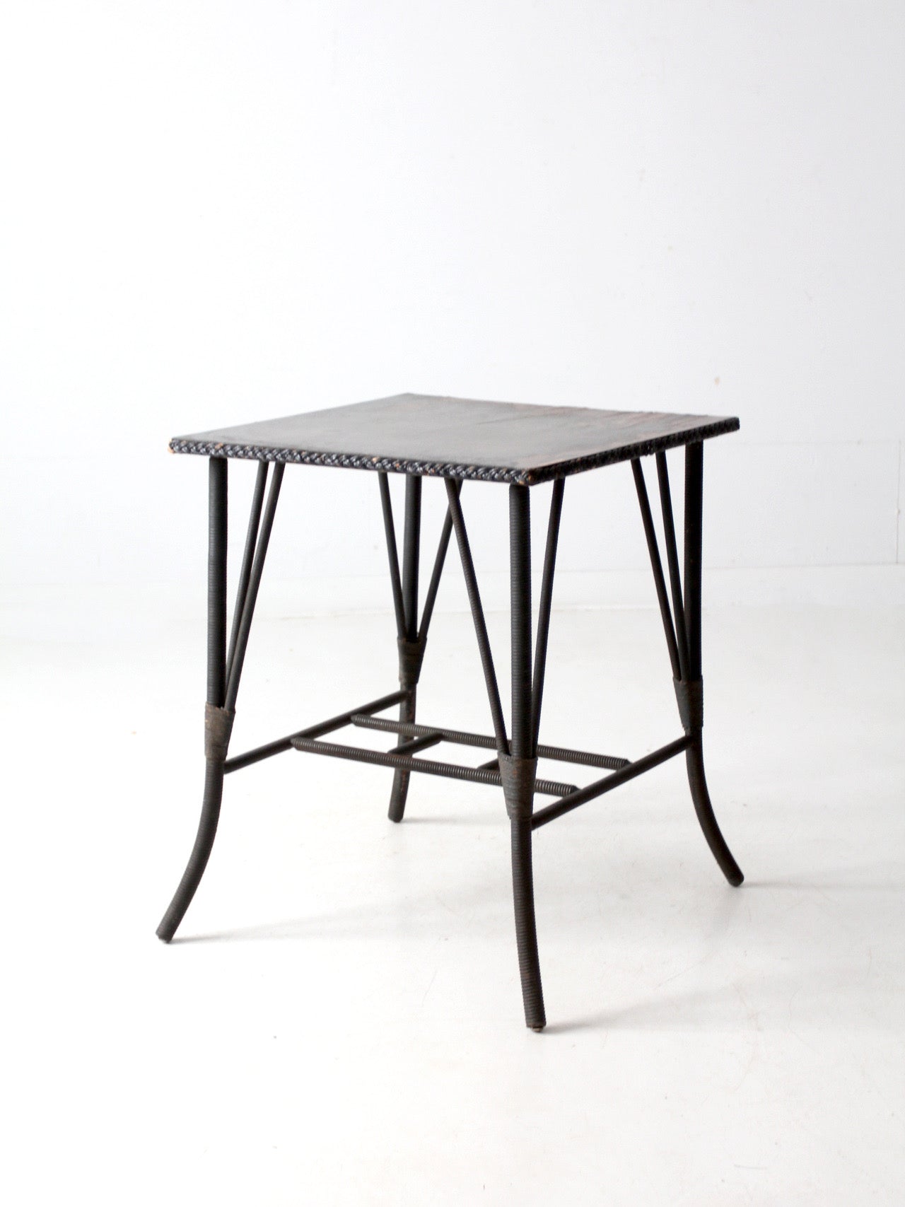 antique Karpen Furniture side table