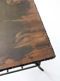 antique Karpen Furniture side table