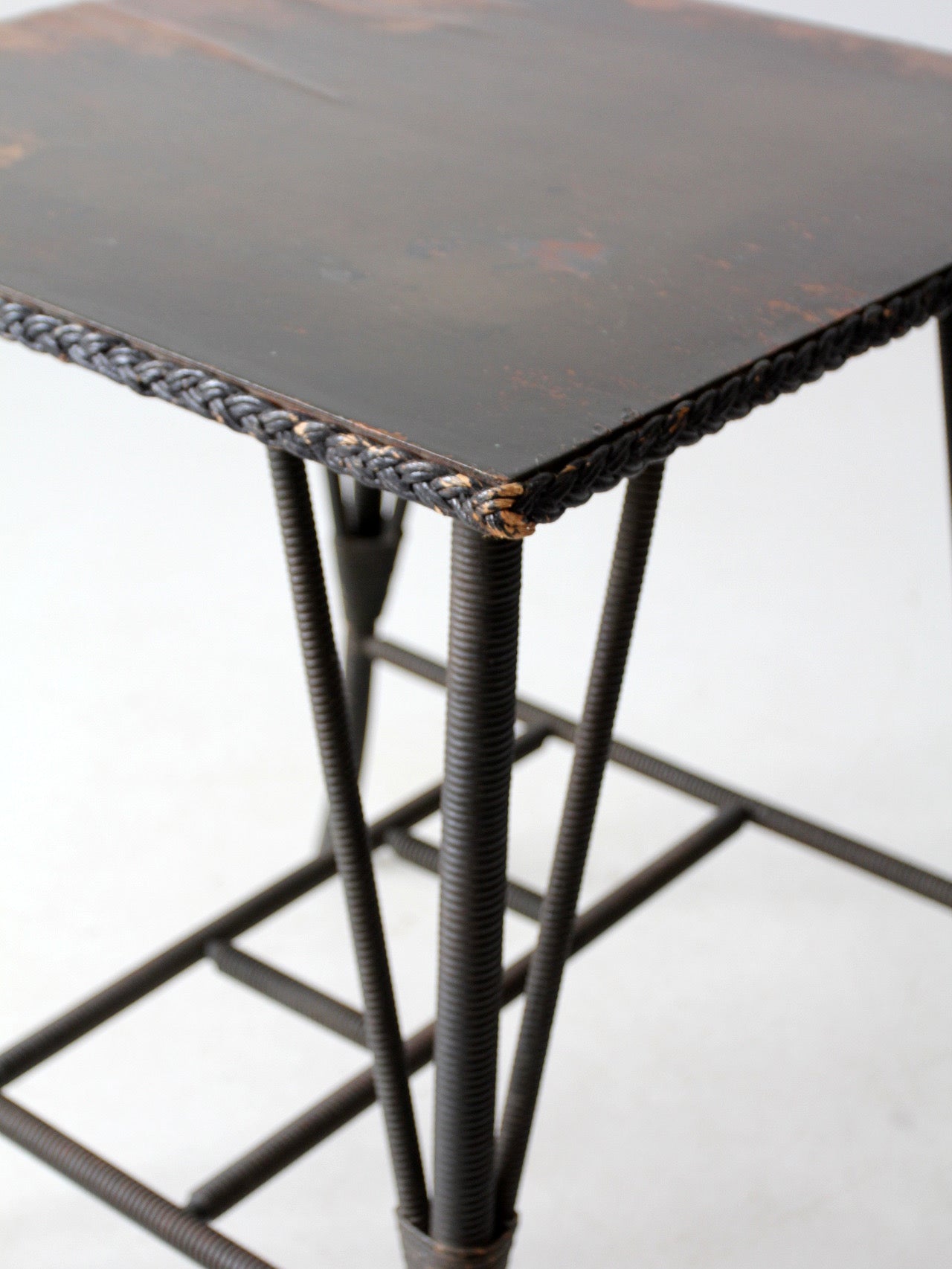 antique Karpen Furniture side table