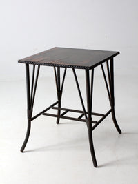 antique Karpen Furniture side table