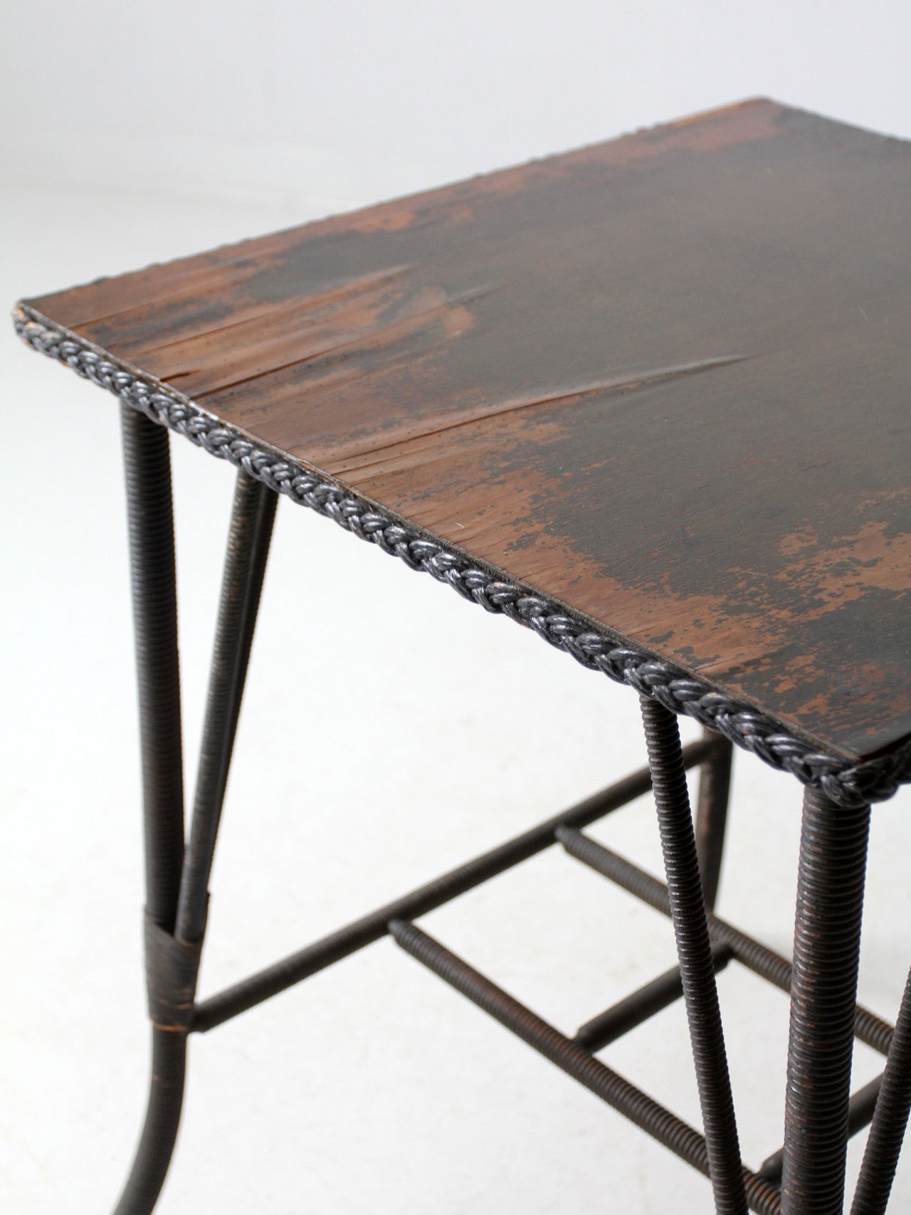 antique Karpen Furniture side table