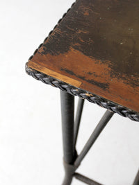 antique Karpen Furniture side table