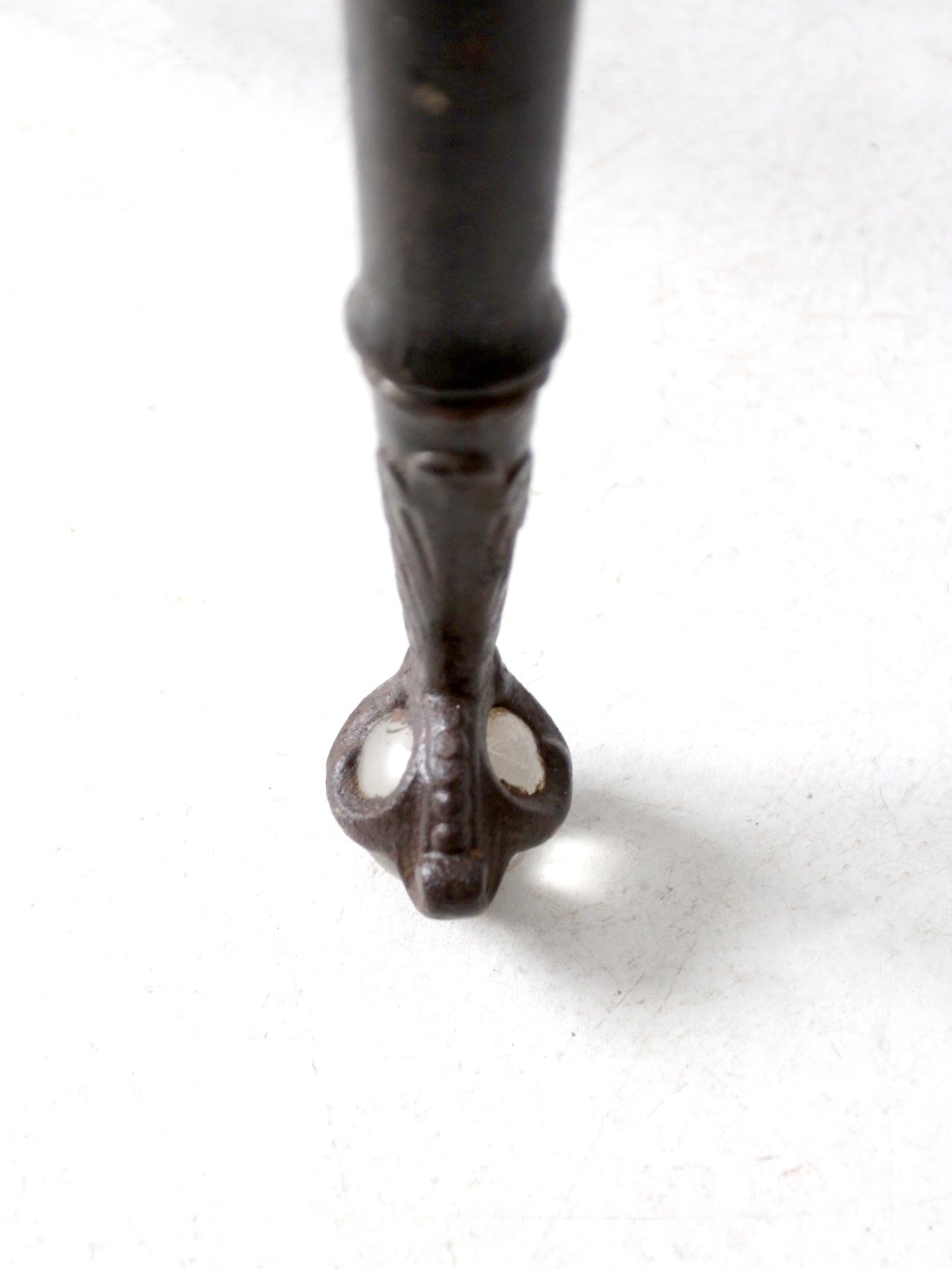 antique bobbin turned table bench