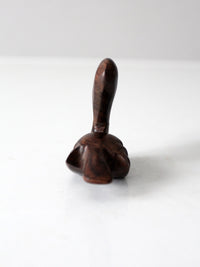 mid-century ironwood pelican