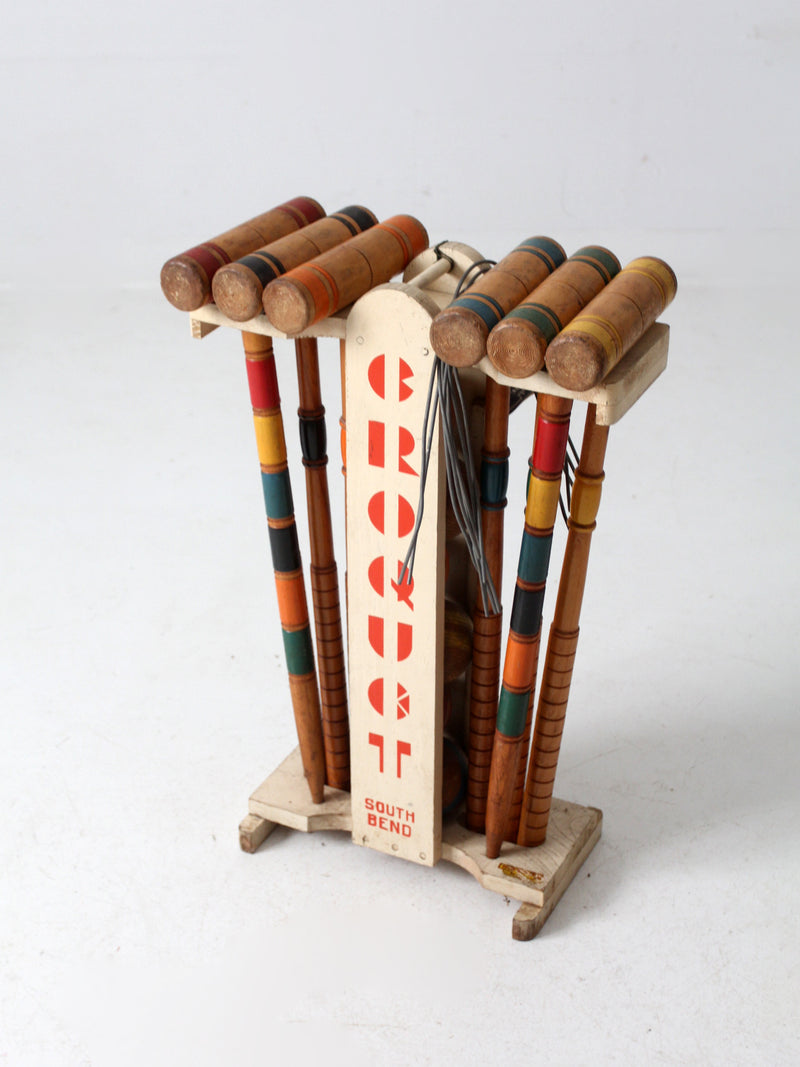1950s croquet set