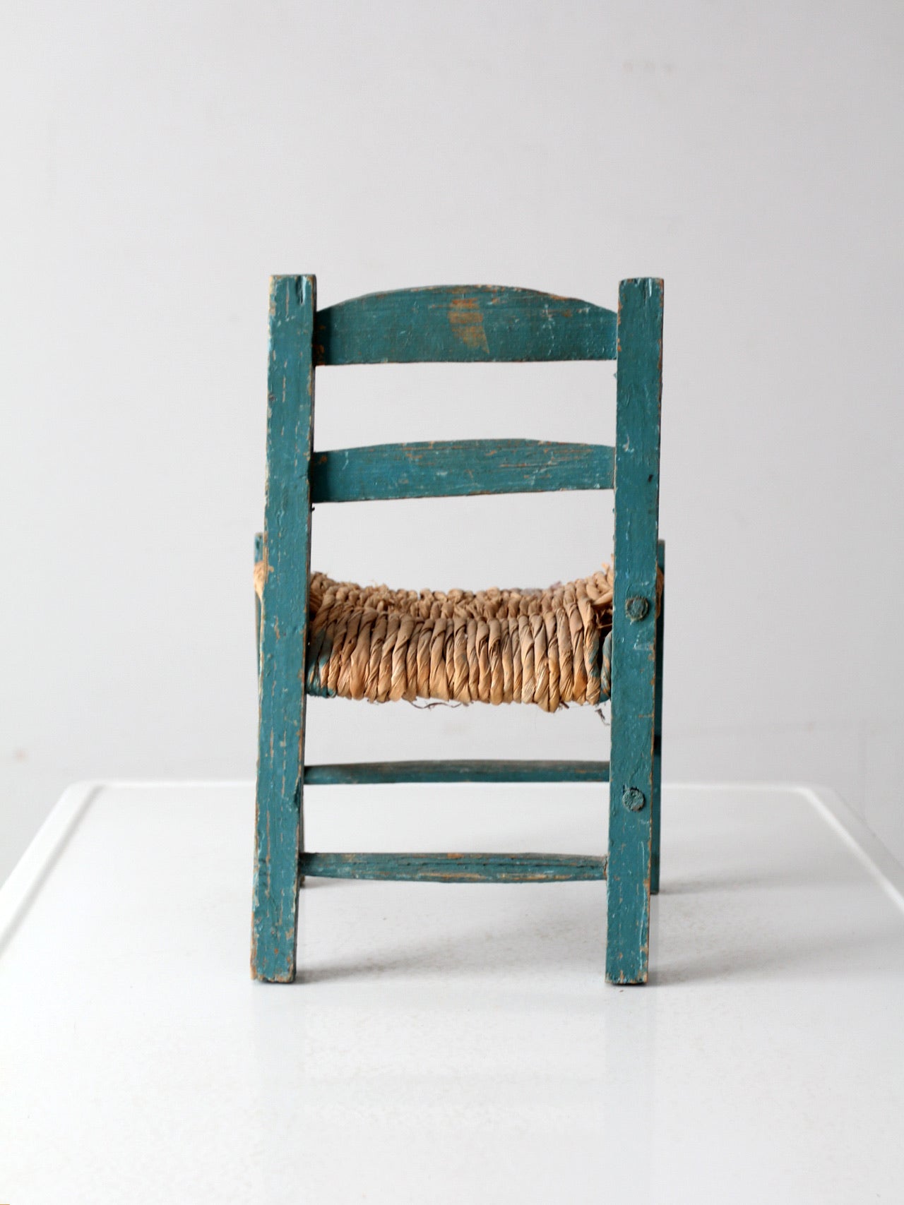 vintage Mexican folk art children's chair