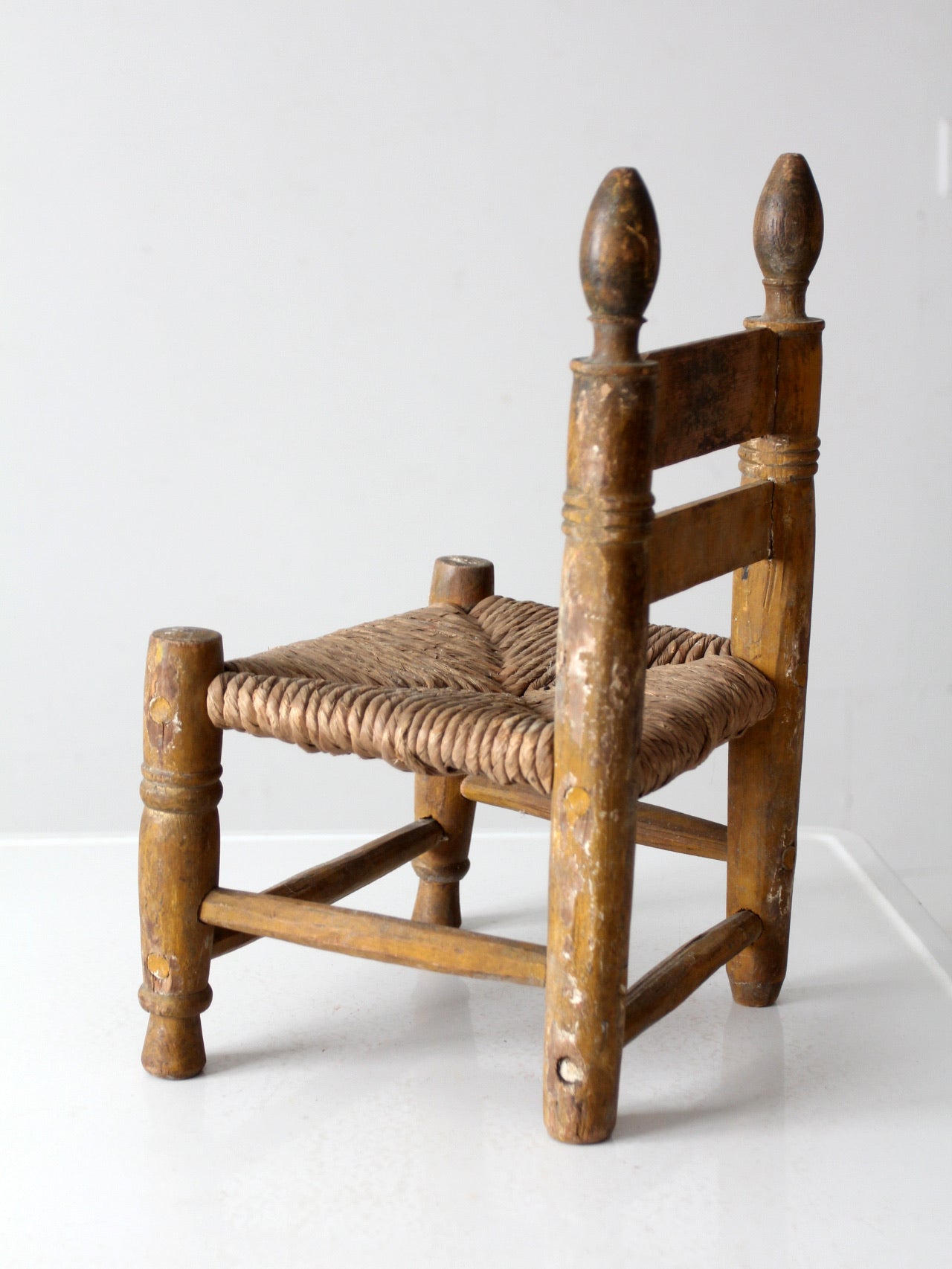 vintage Mexican folk art children's chair