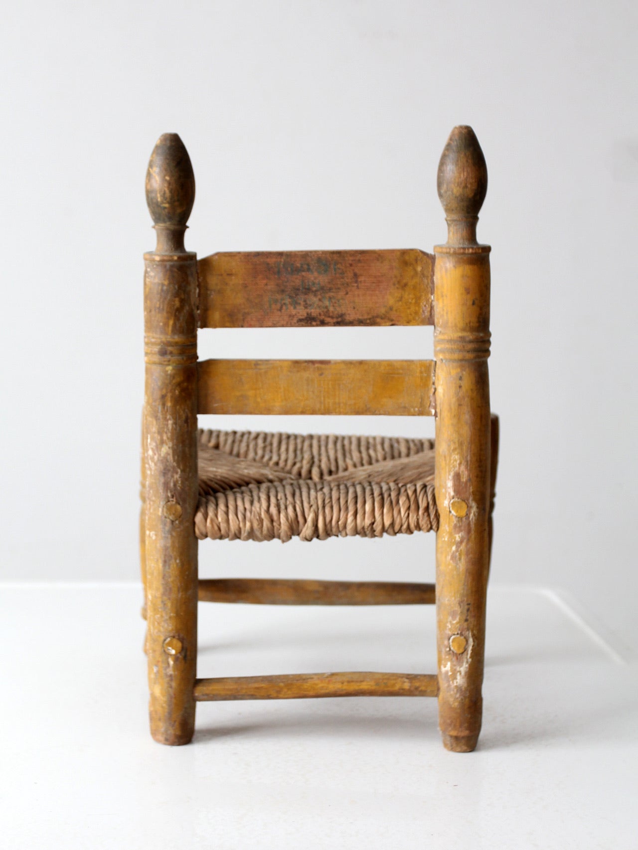 vintage Mexican folk art children's chair