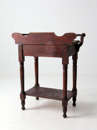 antique washstand table
