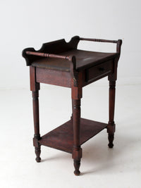 antique washstand table