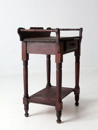 antique washstand table