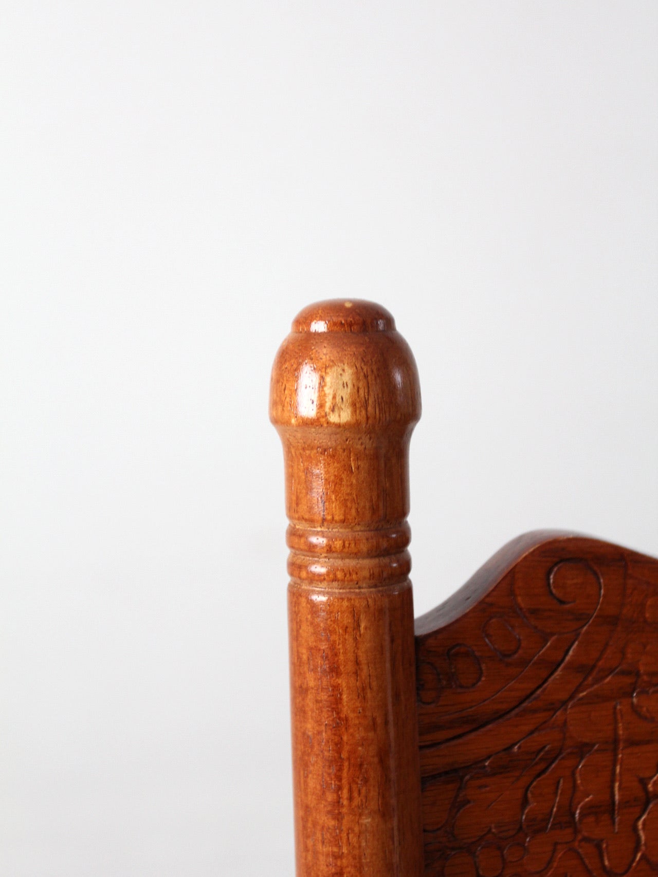 vintage pressed back style arm chair