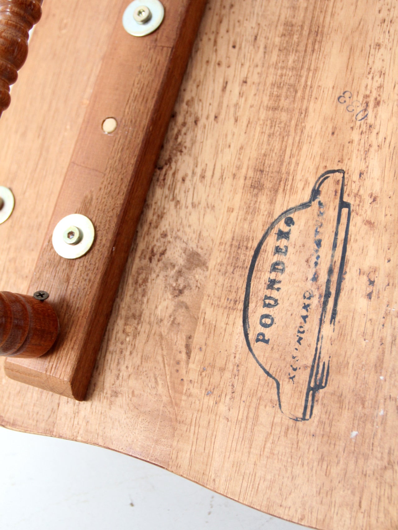 vintage pressed back style arm chair