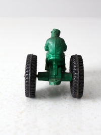 vintage Auburn Rubber Toy Co toy tractor