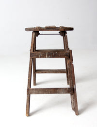 vintage rustic step ladder