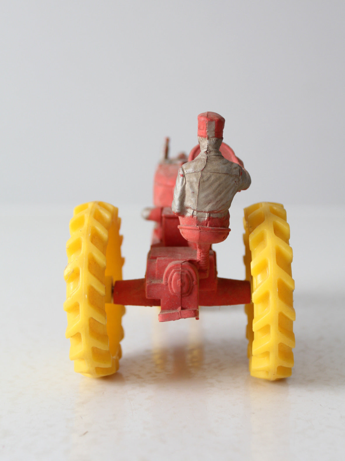 vintage 1950's Auburn Rubber Allis - Chalmers toy tractor