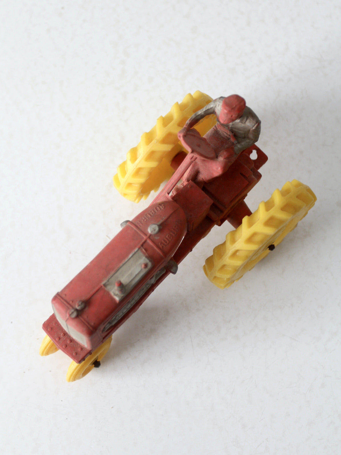 vintage 1950's Auburn Rubber Allis - Chalmers toy tractor