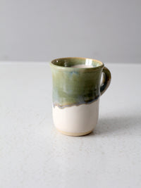 vintage studio pottery mug