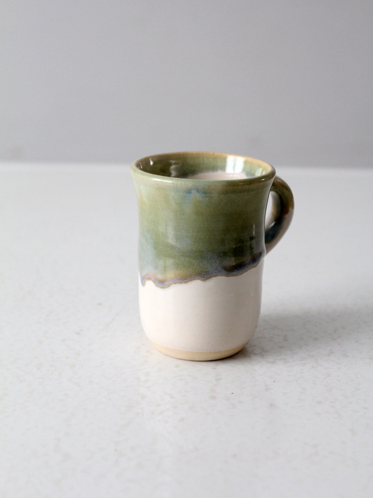 vintage studio pottery mug