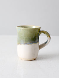 vintage studio pottery mug