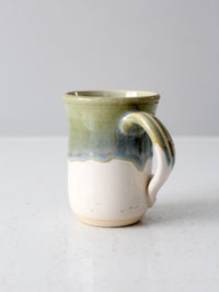 vintage studio pottery mug
