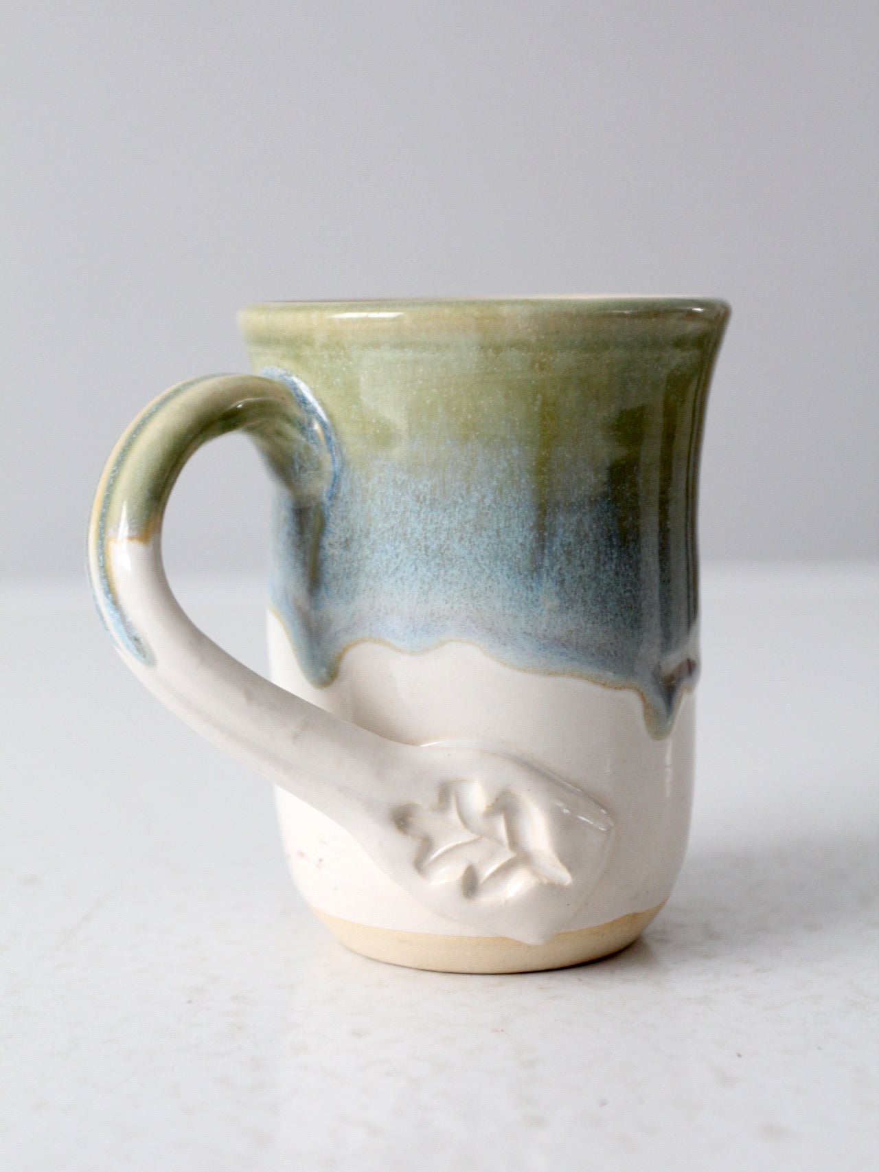 vintage studio pottery mug