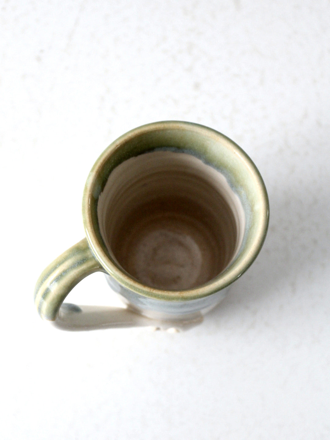 vintage studio pottery mug