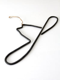 vintage wrought iron cowboy hat wall hanging