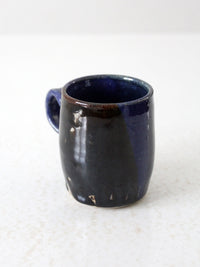 vintage studio pottery mug