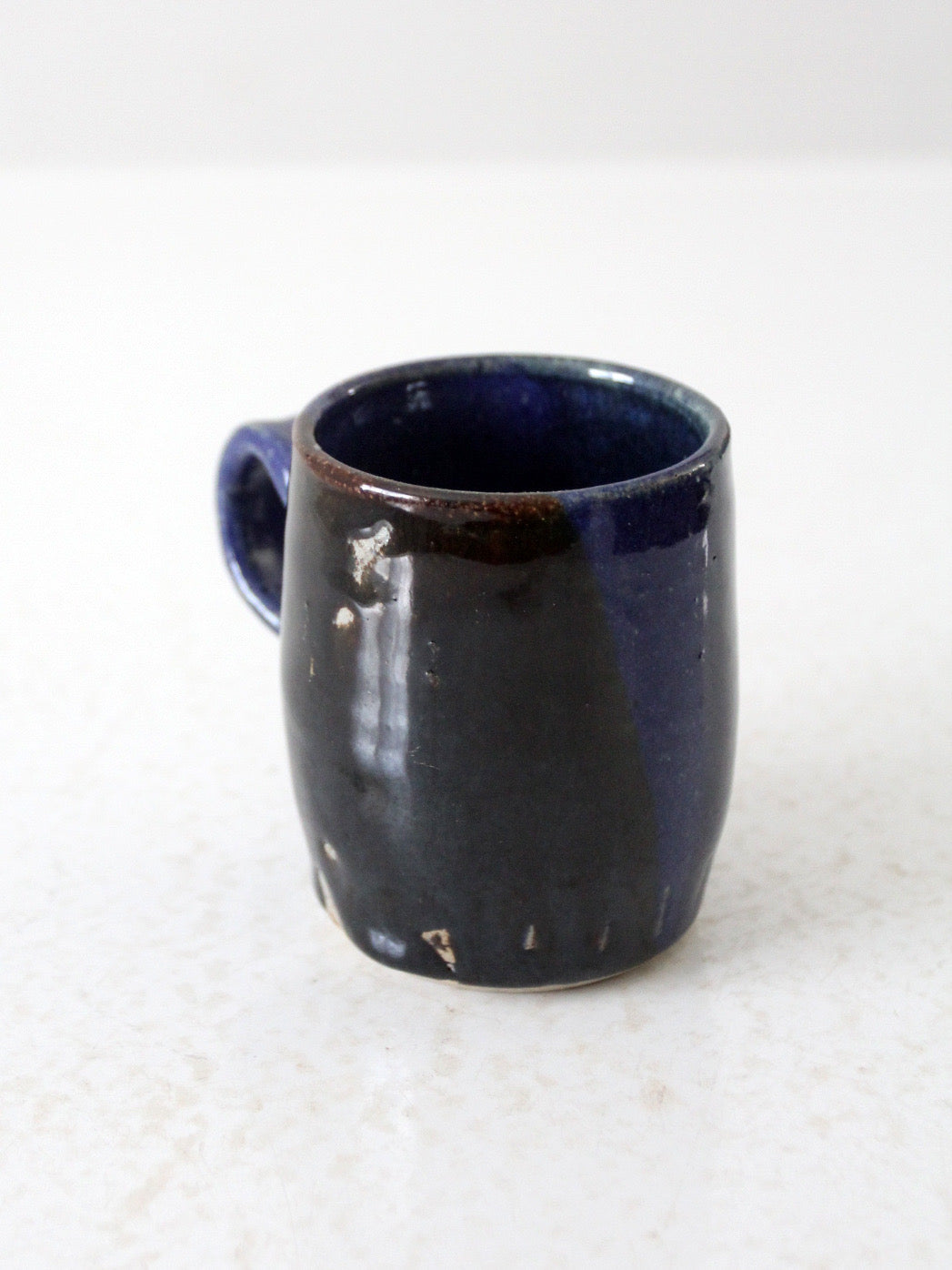 vintage studio pottery mug