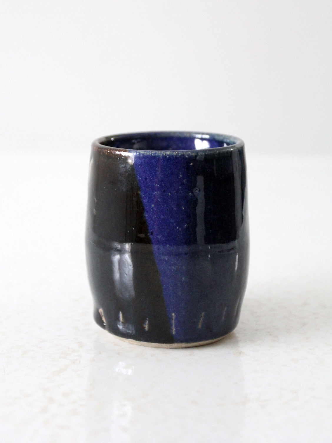 vintage studio pottery mug