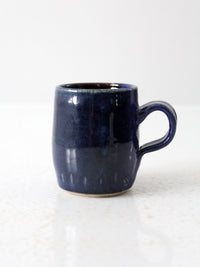 vintage studio pottery mug
