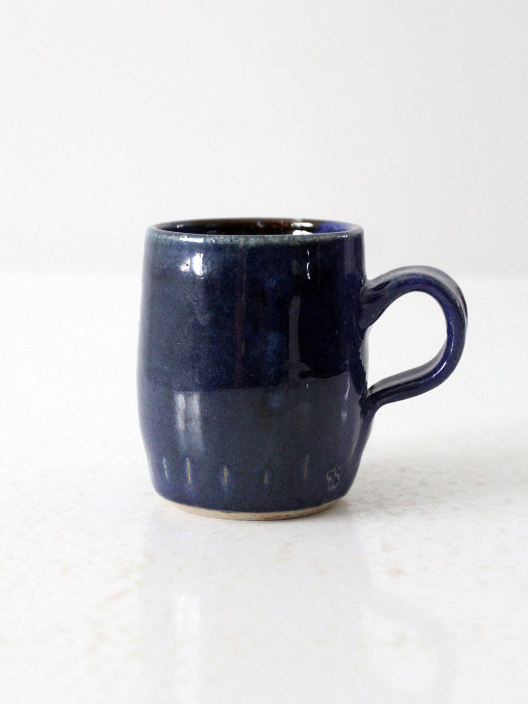 vintage studio pottery mug