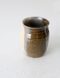 vintage studio pottery vase