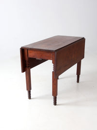 antique drop leaf table