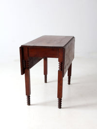 antique drop leaf table