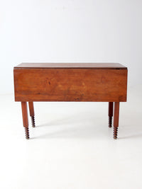 antique drop leaf table