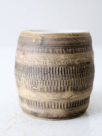 vintage studio pottery vase