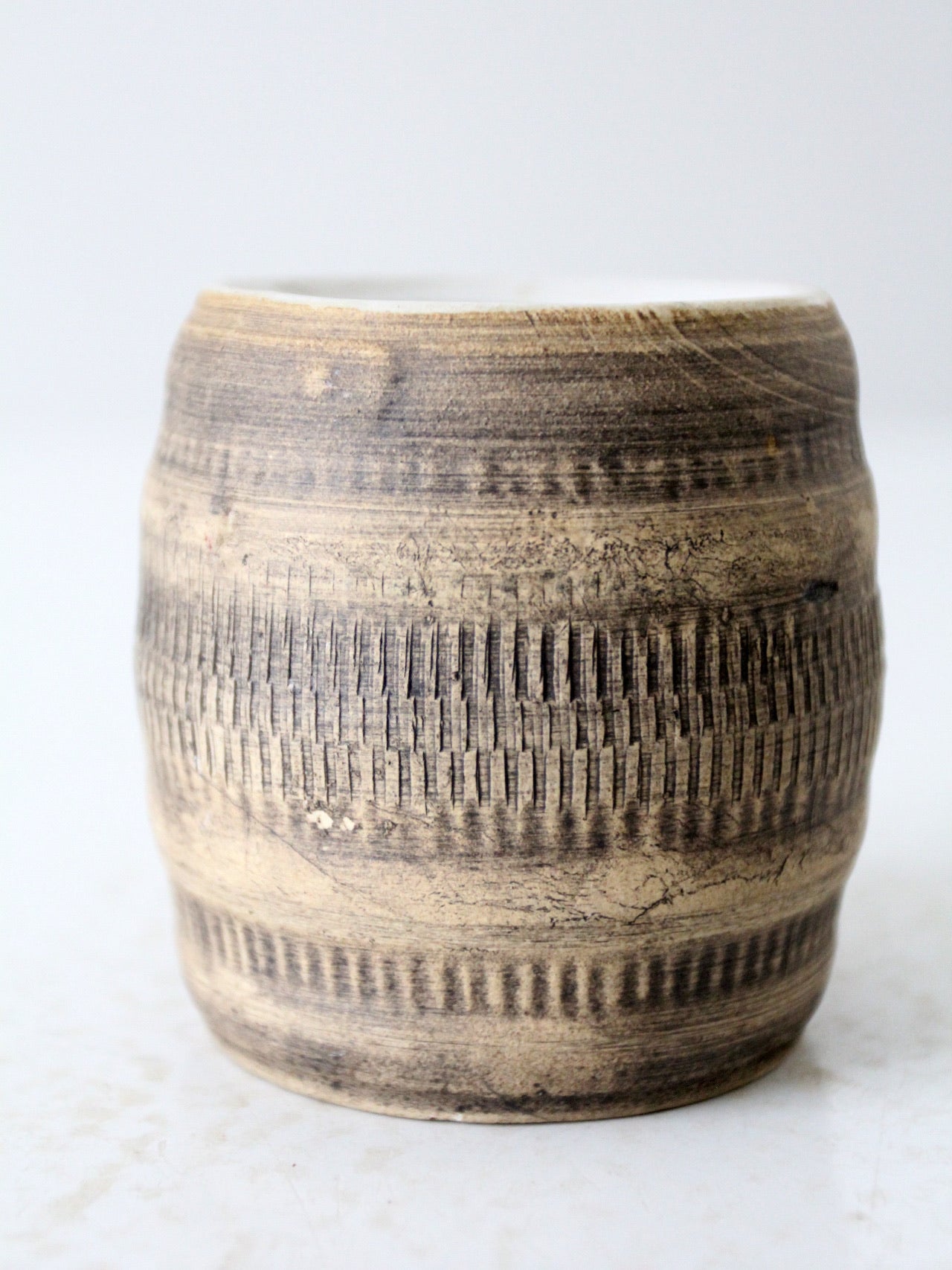 vintage studio pottery vase