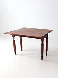 antique drop leaf table
