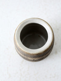 vintage studio pottery vase