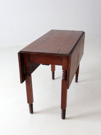antique drop leaf table