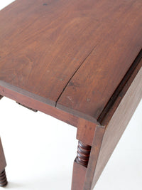 antique drop leaf table