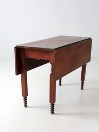 antique drop leaf table