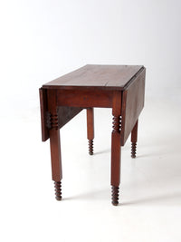 antique drop leaf table