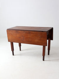 antique drop leaf table