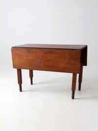 antique drop leaf table