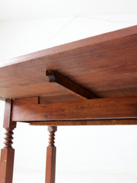 antique drop leaf table