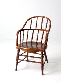 antique Windsor arm chair