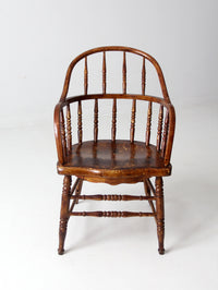 antique Windsor arm chair